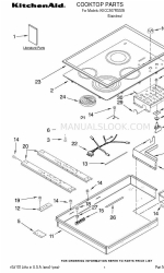 KitchenAid KECC507RSS05 Parça Listesi