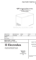 Frigidaire FFC07K2CW Factory Parts Catalog