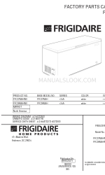 Frigidaire FFC07M5HW0 Werks-Teilekatalog