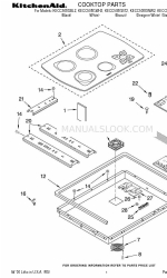 KitchenAid KECC508GBT2 Liste des pièces