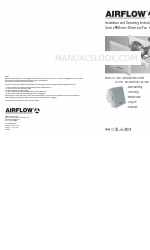 Airflow QuietAir 100mm Installation & Operating Instructions