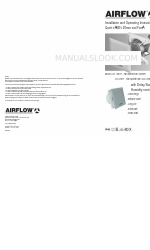 Airflow QuietAir 120 Instrucciones de instalación y funcionamiento