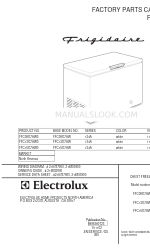 Frigidaire FFC09G7AW0 Werks-Teilekatalog