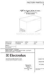 Frigidaire FFC09K0CW0 Werks-Teilekatalog