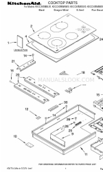 KitchenAid KECC508MWW00 Parts List