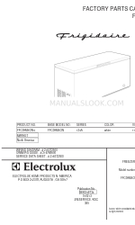 Frigidaire FFC09M5CW4 Catálogo de peças de fábrica