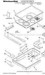 KitchenAid KECC508RPS04 부품 목록