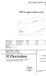 Frigidaire FFC13C3AW Catálogo de piezas de fábrica