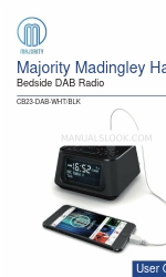 MAJORITY Madingley Hall CB23-DAB-WHT/BLK Panduan Pengguna