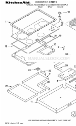 KitchenAid KECC560BBL2 Parça Listesi