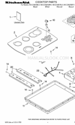 KitchenAid KECC562GBL0 Parça Listesi