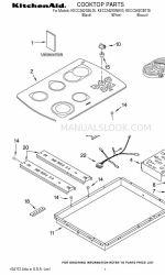 KitchenAid KECC562GBL05 Parça Listesi