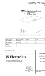 Frigidaire FFC13G7AW Catálogo de peças de fábrica