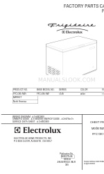 Frigidaire FFC13K1AW Catalogue des pièces d'usine