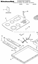 KitchenAid KECC562GBT1 Parça Listesi