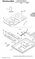 KitchenAid KECC566RBL00 Teileliste