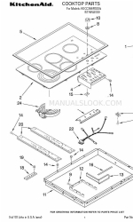 KitchenAid KECC566RSS04 부품 목록