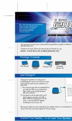 Jam Audio XT HX-P430A User Manual And Warranty Information