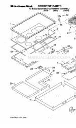 KitchenAid KECC567BBL1 Список деталей