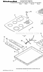 KitchenAid KECC567GBT0 Onderdelenlijst