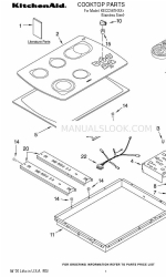 KitchenAid KECC567HSS1 Onderdelenlijst