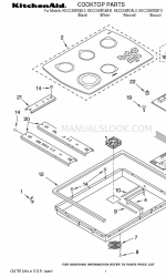 KitchenAid KECC568GBL0 Onderdelenlijst