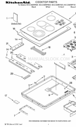 KitchenAid KECC568RPS00 Список деталей