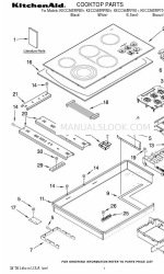 KitchenAid KECC568RPT01 Teileliste