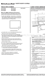 KitchenAid KECC604B Produktabmessungen