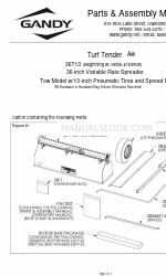 Gandy 153868 Instrukcja montażu i części