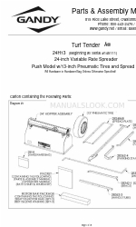 Gandy 24H13 Manuel de pièces et d'assemblage