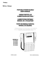 Century ES-8500 User Manual