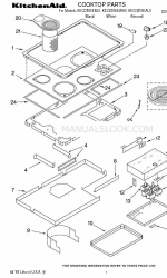 KitchenAid KECD805EBL0 Lista de piezas