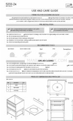 Decolav 5233-24 取扱説明書