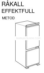 IKEA rakall effektfull metod Інструкція з монтажу Посібник з монтажу