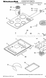 KitchenAid KECD865HBL05 Parts List