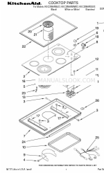 KitchenAid KECD866RBL03 パーツリスト