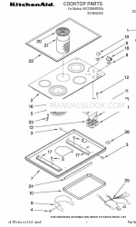 KitchenAid KECD866RSS04 Daftar Bagian