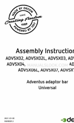 decon ADV5X06L Manual de instruções de montagem