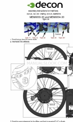 decon Panthera S2-/S3- Swing Manuale di istruzioni per il montaggio