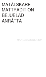 IKEA BEJUBLAD Handmatig