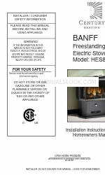 Century Heating BANFF HES80 설치 지침 및 주택 소유자 설명서