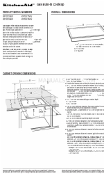 KitchenAid KFGS366V Abmessungen