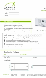 Green image GC-2102-DMX2 Using Instruction