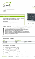 Green image GC-2102DMX-RJ45 Manual de inicio rápido