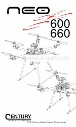 Century Helicopter Products NEO 600 Kullanıcı Kılavuzu