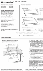 KitchenAid KGCC506R Размеры