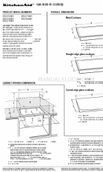 KitchenAid KGCC506R Руководство по установке