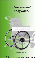 Decon wheel Easywheel Manual del usuario