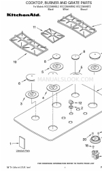 KitchenAid KGCC566HBL2 Parts List